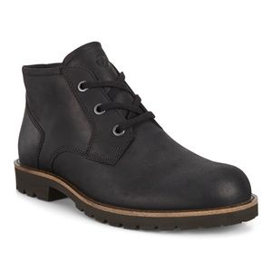 Ecco Mens Jamestown Ankle Boots Black